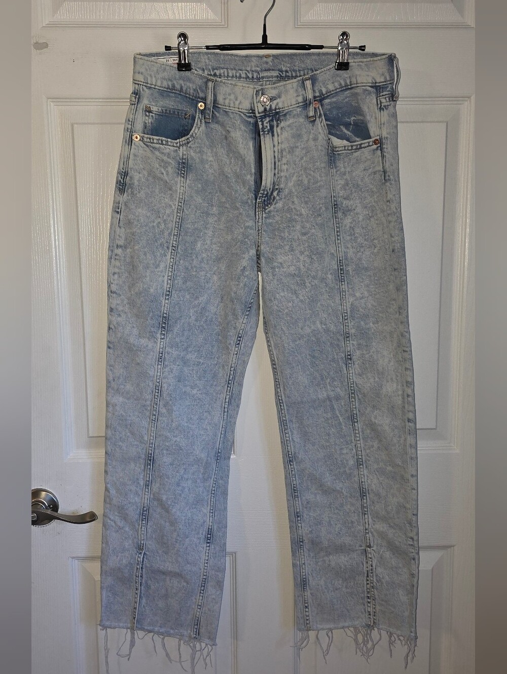 GAP Acid-Wash Light Blue Relaxed Women’s Jeans
